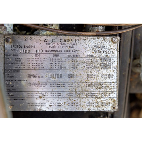 28 - 1961 AC GreyhoundRegistration Number: UYJ 462Chassis Number: BEF2516Recorded Mileage: 18,004 miles (... 