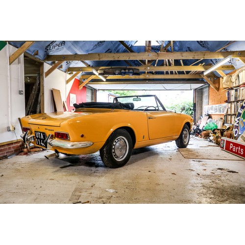 1 - 1970 Fiat 124 Spider                                    Registration Number: UTA 114JChassis Number:... 