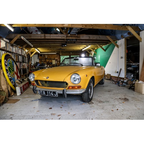 1 - 1970 Fiat 124 Spider                                    Registration Number: UTA 114JChassis Number:... 