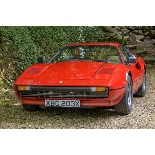 33 - 1981 Ferrari 308 GTBi                                Registration Number: XBC 203XChassis Number: ZF... 