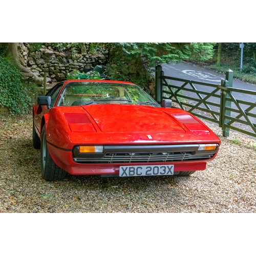 33 - 1981 Ferrari 308 GTBi                                Registration Number: XBC 203XChassis Number: ZF... 