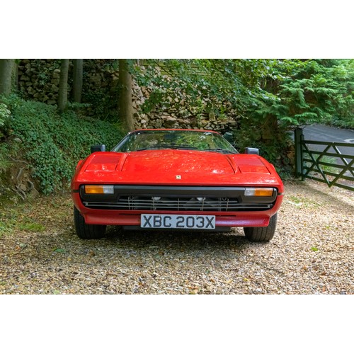 33 - 1981 Ferrari 308 GTBi                                Registration Number: XBC 203XChassis Number: ZF... 