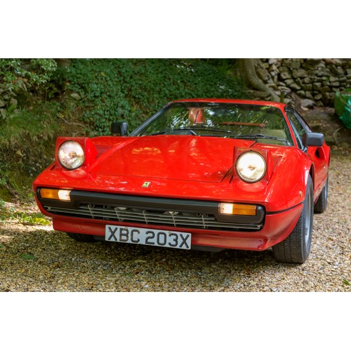 33 - 1981 Ferrari 308 GTBi                                Registration Number: XBC 203XChassis Number: ZF... 