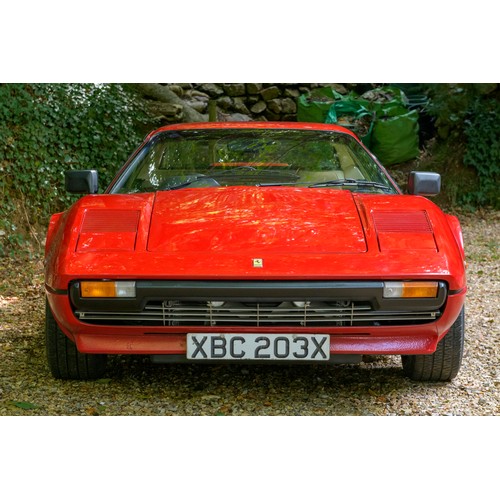 33 - 1981 Ferrari 308 GTBi                                Registration Number: XBC 203XChassis Number: ZF... 