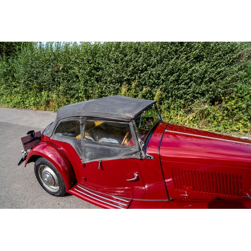 25 - 1950 MG TD                                              Registration Number: NHN 370     Chassis Num... 