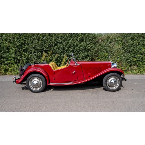 25 - 1950 MG TD                                              Registration Number: NHN 370     Chassis Num... 