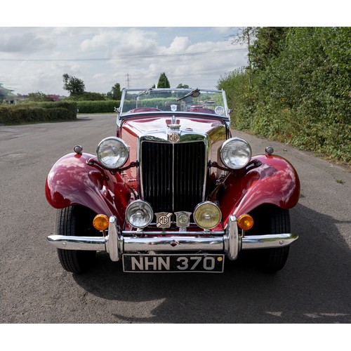 25 - 1950 MG TD                                              Registration Number: NHN 370     Chassis Num... 