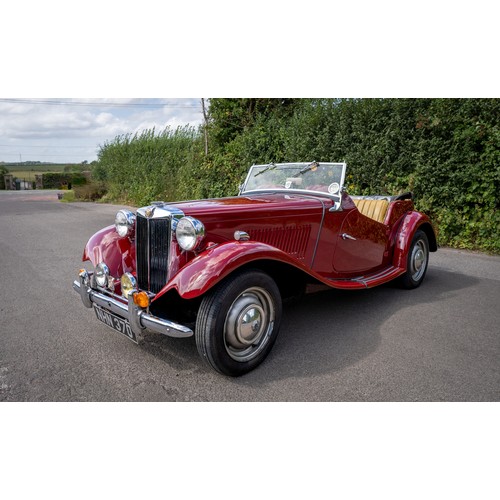 25 - 1950 MG TD                                              Registration Number: NHN 370     Chassis Num... 