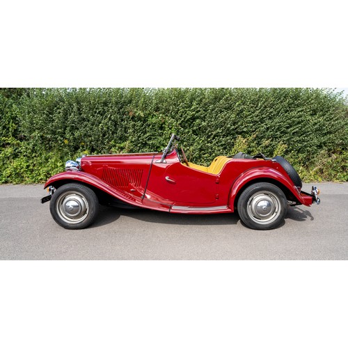 25 - 1950 MG TD                                              Registration Number: NHN 370     Chassis Num... 