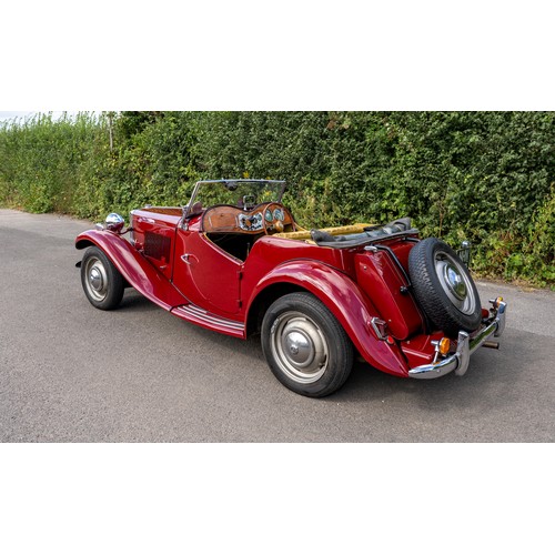 25 - 1950 MG TD                                              Registration Number: NHN 370     Chassis Num... 