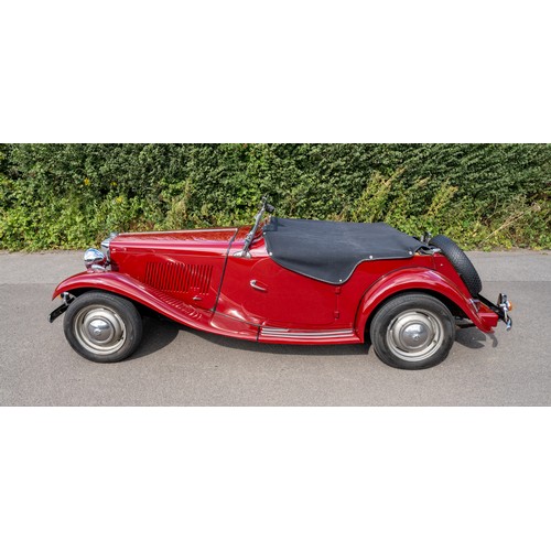 25 - 1950 MG TD                                              Registration Number: NHN 370     Chassis Num... 