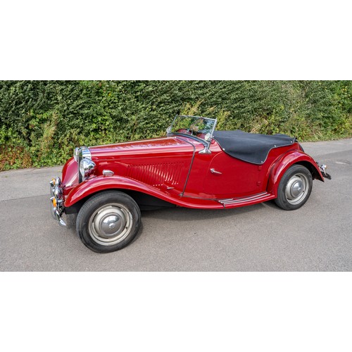 25 - 1950 MG TD                                              Registration Number: NHN 370     Chassis Num... 