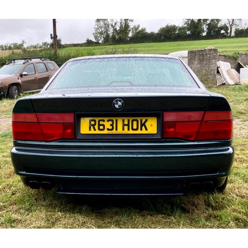 2 - 1997 BMW 840ci Sport                           Registration Number: R631 HOK          Chassis Number... 