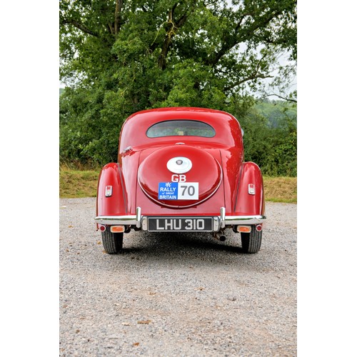 27 - 1948 Bristol 400                                        Registration Number: LHU 310Chassis Number: ... 