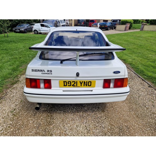 17 - 1986 Ford Sierra RS Cosworth                      Registration Number: D921 YNO             Chassis ... 