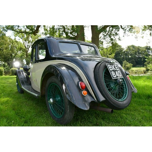 26 - 1934 Riley 9hp Lincock                               Registration Number: BKE 840Chassis Number: 602... 