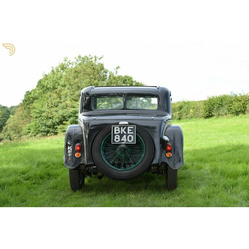 26 - 1934 Riley 9hp Lincock                               Registration Number: BKE 840Chassis Number: 602... 