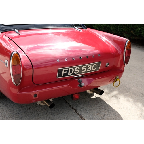 35 - 1965 Sunbeam Tiger                                Chassis Number: 9472812Registration Number: FDS 53... 