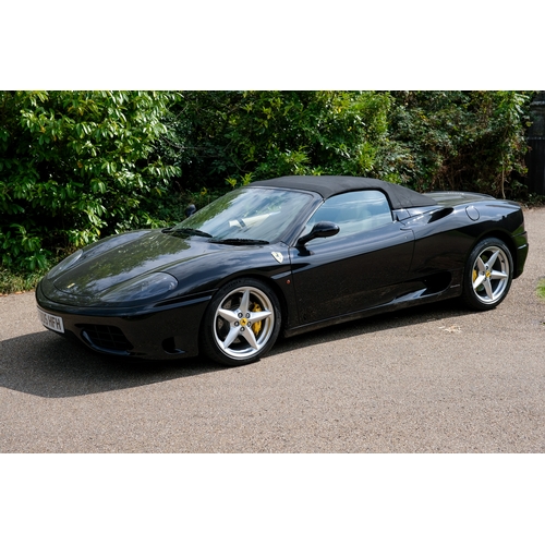 40 - 2005 Ferrari 360 3.6 F1 Spider                    Registration Number: FB05 HFHChassis Number: ZFFYT... 