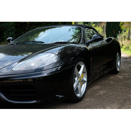 40 - 2005 Ferrari 360 3.6 F1 Spider                    Registration Number: FB05 HFHChassis Number: ZFFYT... 