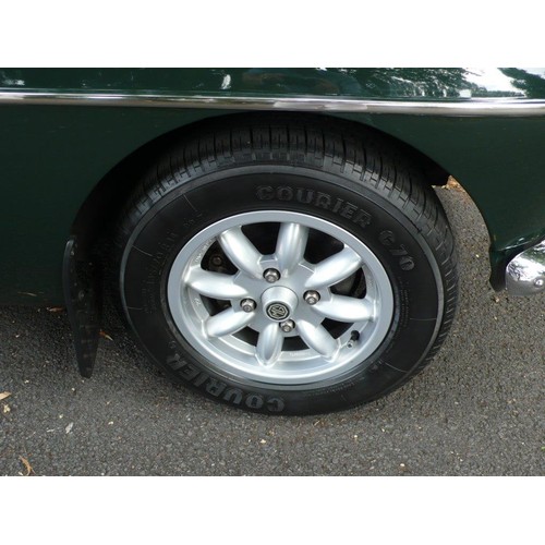 12 - 1974 MGB V8 Roadster                                Registration Number: TAG 80M Chassis Number: GD2... 