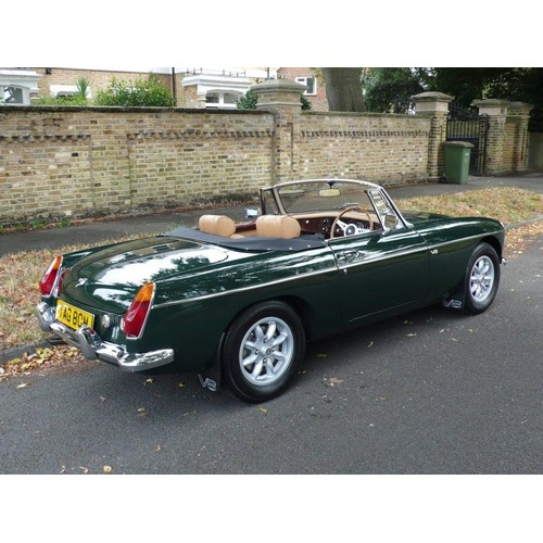 12 - 1974 MGB V8 Roadster                                Registration Number: TAG 80M Chassis Number: GD2... 