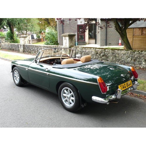 12 - 1974 MGB V8 Roadster                                Registration Number: TAG 80M Chassis Number: GD2... 