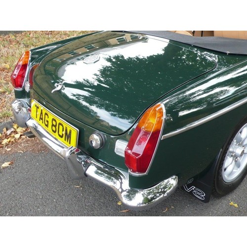 12 - 1974 MGB V8 Roadster                                Registration Number: TAG 80M Chassis Number: GD2... 