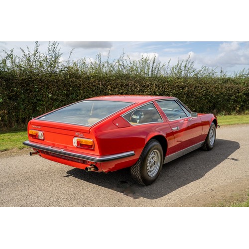 39 - 1971 Maserati Indy 4.7 by Vignale                Registration Number: AWW 477KChassis Number: AM116 ... 