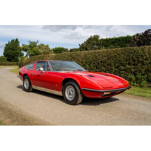 39 - 1971 Maserati Indy 4.7 by Vignale                Registration Number: AWW 477KChassis Number: AM116 ... 