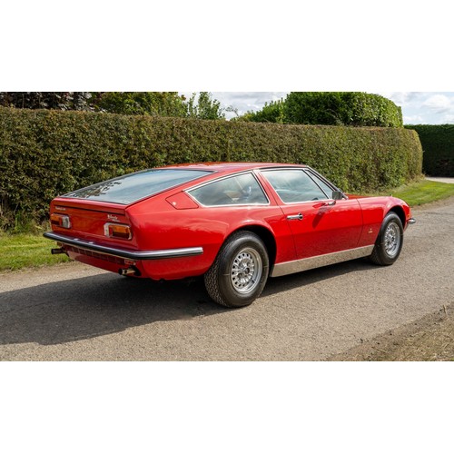 39 - 1971 Maserati Indy 4.7 by Vignale                Registration Number: AWW 477KChassis Number: AM116 ... 