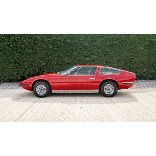 39 - 1971 Maserati Indy 4.7 by Vignale                Registration Number: AWW 477KChassis Number: AM116 ... 