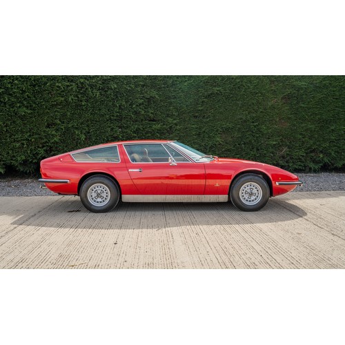 39 - 1971 Maserati Indy 4.7 by Vignale                Registration Number: AWW 477KChassis Number: AM116 ... 