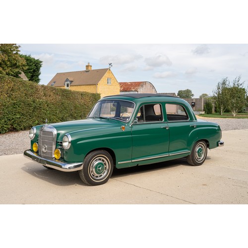 46 - 1959 Mercedes-Benz 190D Ponton              Registration Number: EU Registered (UK taxes paid)Chassi... 