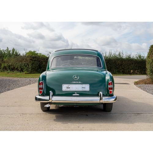 46 - 1959 Mercedes-Benz 190D Ponton              Registration Number: EU Registered (UK taxes paid)Chassi... 