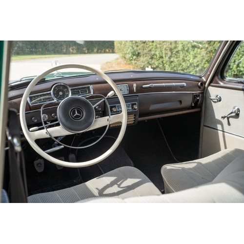 46 - 1959 Mercedes-Benz 190D Ponton              Registration Number: EU Registered (UK taxes paid)Chassi... 