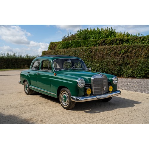 46 - 1959 Mercedes-Benz 190D Ponton              Registration Number: EU Registered (UK taxes paid)Chassi... 