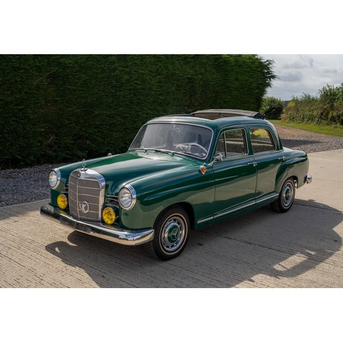 46 - 1959 Mercedes-Benz 190D Ponton              Registration Number: EU Registered (UK taxes paid)Chassi... 