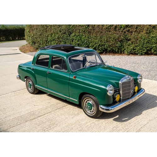 46 - 1959 Mercedes-Benz 190D Ponton              Registration Number: EU Registered (UK taxes paid)Chassi... 