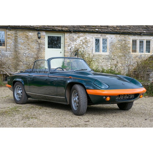 29 - 1969 Lotus Elan Series 4 BRM Drophead CoupeChassis Number: 45/9498Registration Number: UJB 829HRecor... 