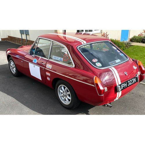 55 - 1975 MGB GT Coupe                                 Registration Number: JPH 323NChassis Number: GHD5-... 