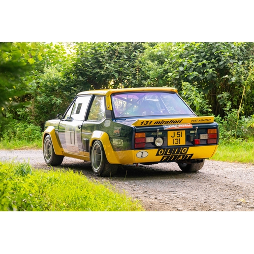 41 - 1978 Fiat 131 Abarth Stradale to Group 4 Rally de Portugal Specification                            ... 