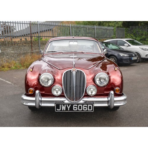 7 - 1966 Jaguar Mark II 2.4 Saloon                     Registration Number: JWY 606DChassis Number: 1197... 