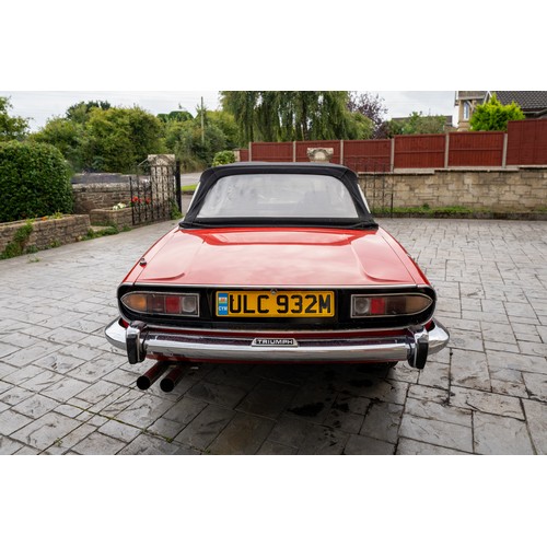 49 - 1974 Triumph Stag                                 Registration Number: ULC 932MChassis Number: LD306... 