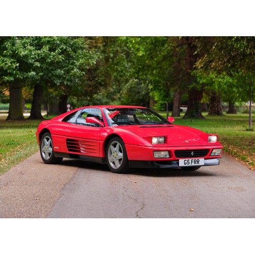 38 - 1989 Ferrari 348 TB - Pre-Production Press CarRegistration Number: G5 FRRChassis Number: ZFFKA35B000... 