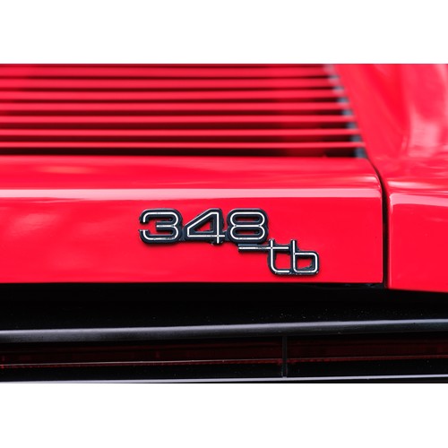 38 - 1989 Ferrari 348 TB - Pre-Production Press CarRegistration Number: G5 FRRChassis Number: ZFFKA35B000... 