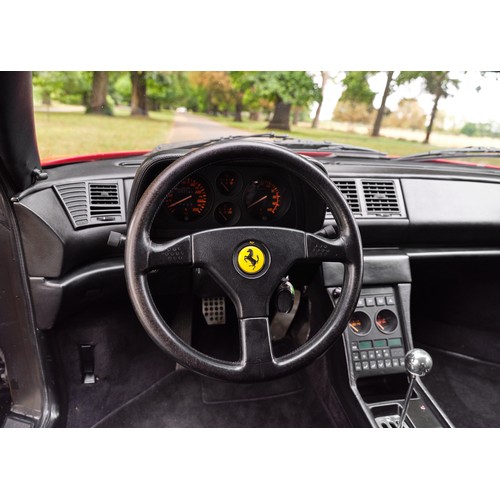 38 - 1989 Ferrari 348 TB - Pre-Production Press CarRegistration Number: G5 FRRChassis Number: ZFFKA35B000... 