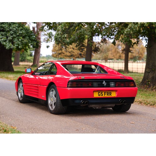 38 - 1989 Ferrari 348 TB - Pre-Production Press CarRegistration Number: G5 FRRChassis Number: ZFFKA35B000... 