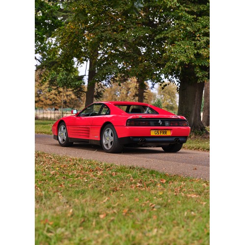 38 - 1989 Ferrari 348 TB - Pre-Production Press CarRegistration Number: G5 FRRChassis Number: ZFFKA35B000... 