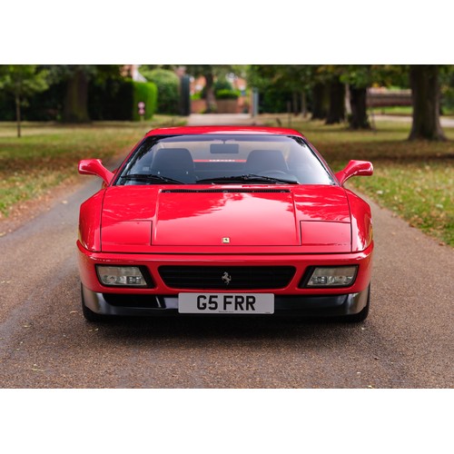 38 - 1989 Ferrari 348 TB - Pre-Production Press CarRegistration Number: G5 FRRChassis Number: ZFFKA35B000... 